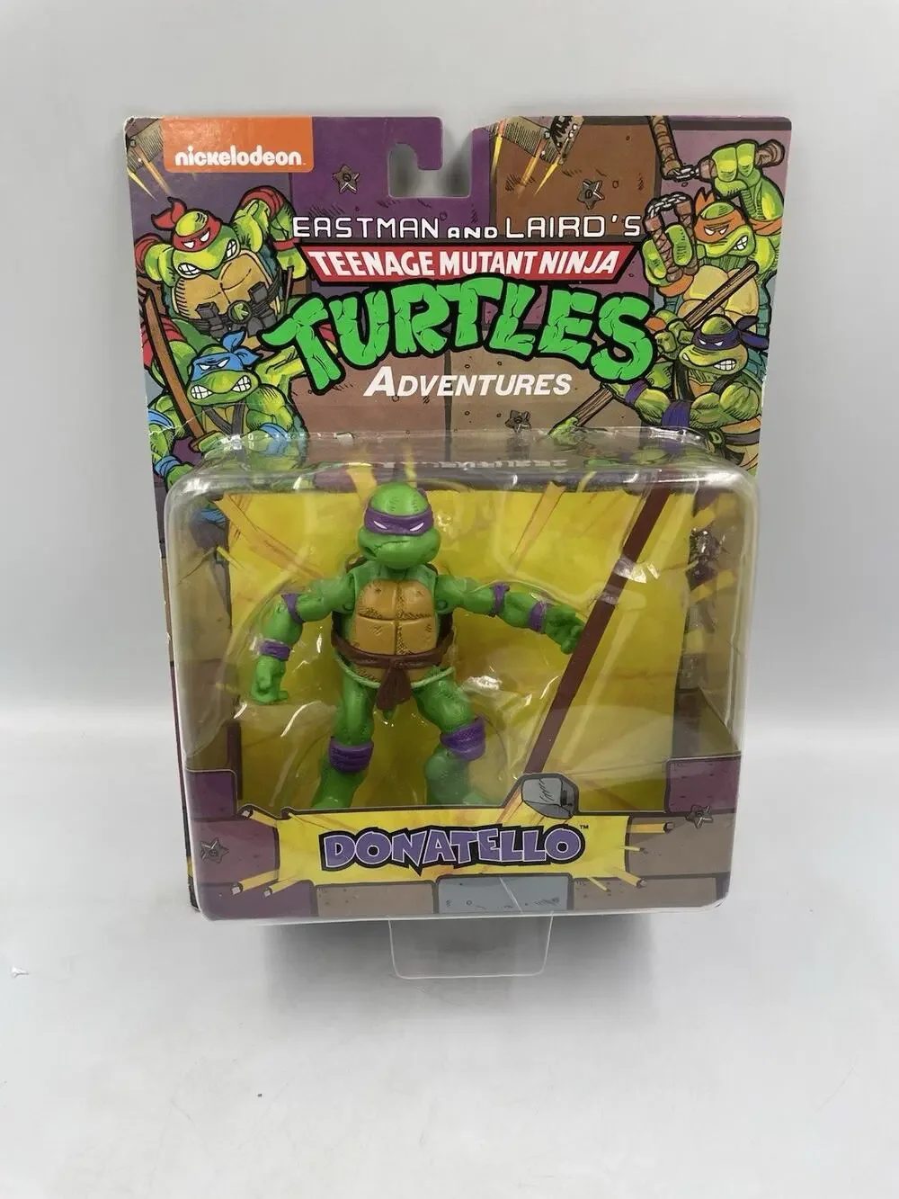 TMNT Donatello Teenage Mutant Ninja Turtles Classic Adventure Heroes Figure New